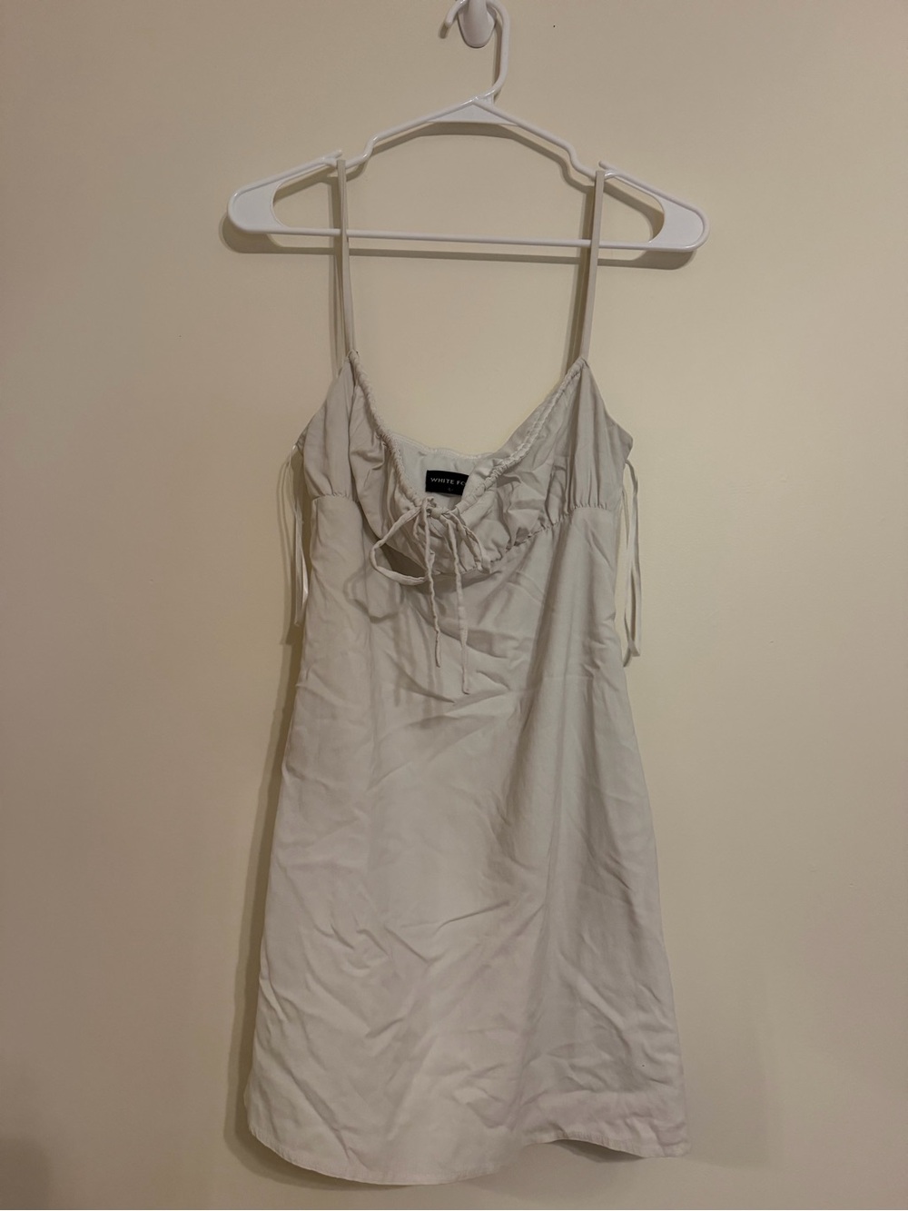 White Fox White Mini Dress